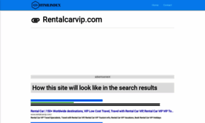 Rentalcarvip.com.htmlindex.tips thumbnail