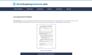 Rentalleaseagreement.org thumbnail