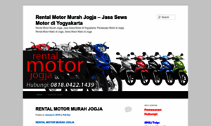 Rentalmotormurahjogja.wordpress.com thumbnail