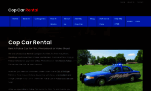 Rentapolicecar.com thumbnail