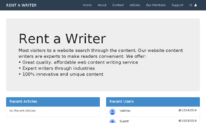 Rentawriter.org thumbnail
