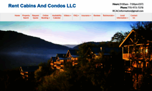 Rentcabinsandcondos.com thumbnail