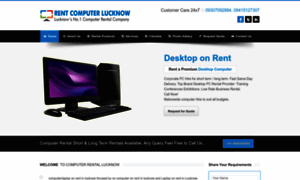 Rentcomputerlucknow.com thumbnail