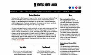 Rentersrightslondon.org thumbnail