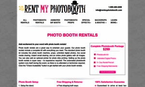 Rentmyphotobooth.com thumbnail