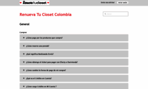 Renuevatuclosetco.zendesk.com thumbnail