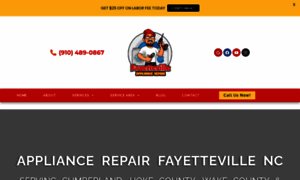 Repairfayettevilleappliance.com thumbnail
