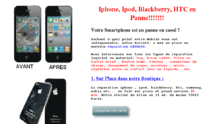 Reparation-iphone4g.fr thumbnail