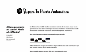 Reparatupuertaautomatica.wordpress.com thumbnail