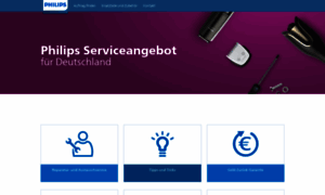 Reparatur-service.philips.de thumbnail