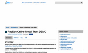 Repdoc-online-modul-trost-demo.updatestar.com thumbnail