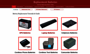 Replacementbatteries.org thumbnail