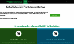 Replacementcarkey.org thumbnail