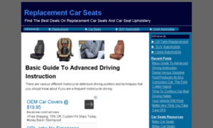 Replacementcarseats.net thumbnail