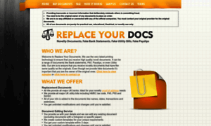 Replaceyourdocuments.com thumbnail