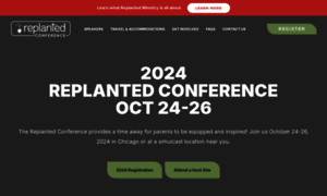 Replantedconference.org thumbnail