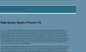 Replicawatchesking.co.uk thumbnail