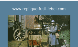 Replique-fusil-lebel.com thumbnail