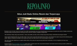 Repoa.info thumbnail