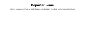 Reporterleme.com.br thumbnail