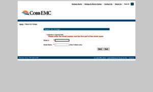 Reportoutage.cobbemc.com thumbnail