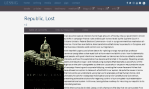 Republic.lessig.org thumbnail