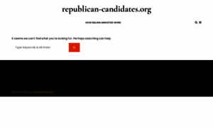 Republican-candidates.org thumbnail