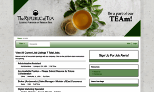 Republicoftea.applicantpool.com thumbnail