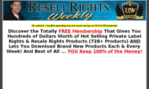Resale-rights-weekly.com thumbnail