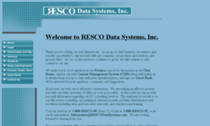 Rescodatasystems.com thumbnail