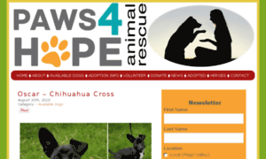 Rescue-news.paws4hope.org thumbnail