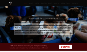 Rescuedpetsmovement.org thumbnail