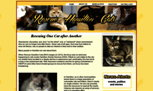 Rescuehamiltoncats.com thumbnail