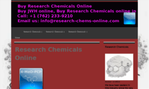 Research-chems-online.com thumbnail