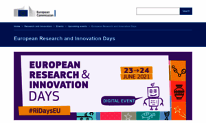 Research-innovation-days.ec.europa.eu thumbnail