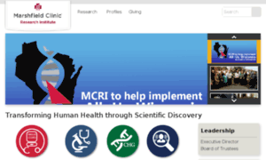Research.marshfieldclinic.org thumbnail