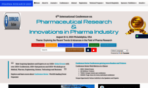 Research.pharmaceuticalconferences.com thumbnail