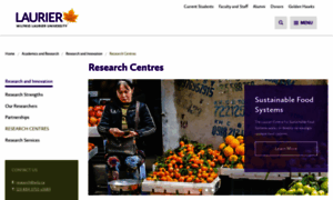 Researchcentres.wlu.ca thumbnail