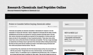 Researchchemicalsandpeptides.wordpress.com thumbnail