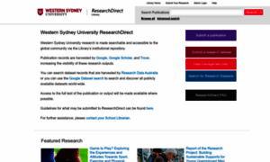 Researchdirect.westernsydney.edu.au thumbnail