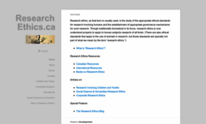 Researchethics.ca thumbnail