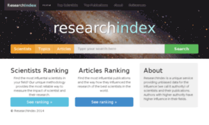 Researchindex.net thumbnail