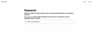 Researchr.org thumbnail