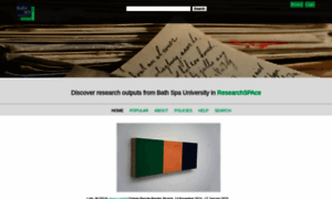 Researchspace.bathspa.ac.uk thumbnail