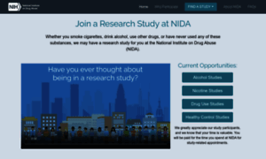 Researchstudies.drugabuse.gov thumbnail
