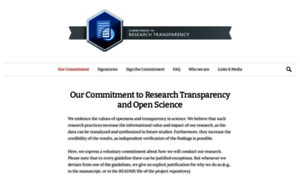 Researchtransparency.org thumbnail