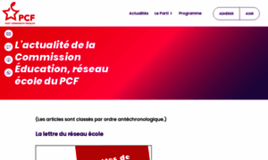 Reseau-ecole.pcf.fr thumbnail