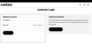 Reseller.capezio.com thumbnail
