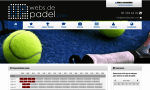 Reservasonline.websdepadel.com thumbnail