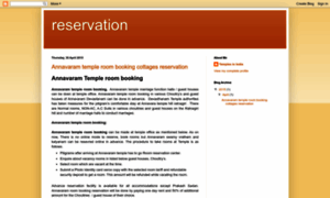 Reservationbooking.blogspot.in thumbnail